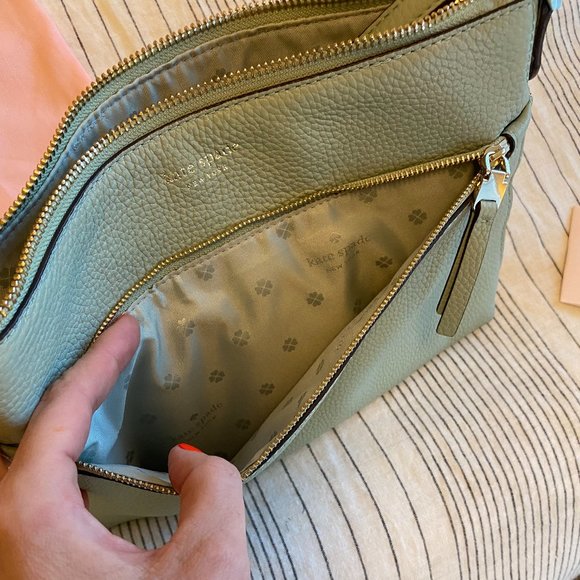 NWT - Kate Spade Crossbody Purse - Light Blue - Picture 8 of 9